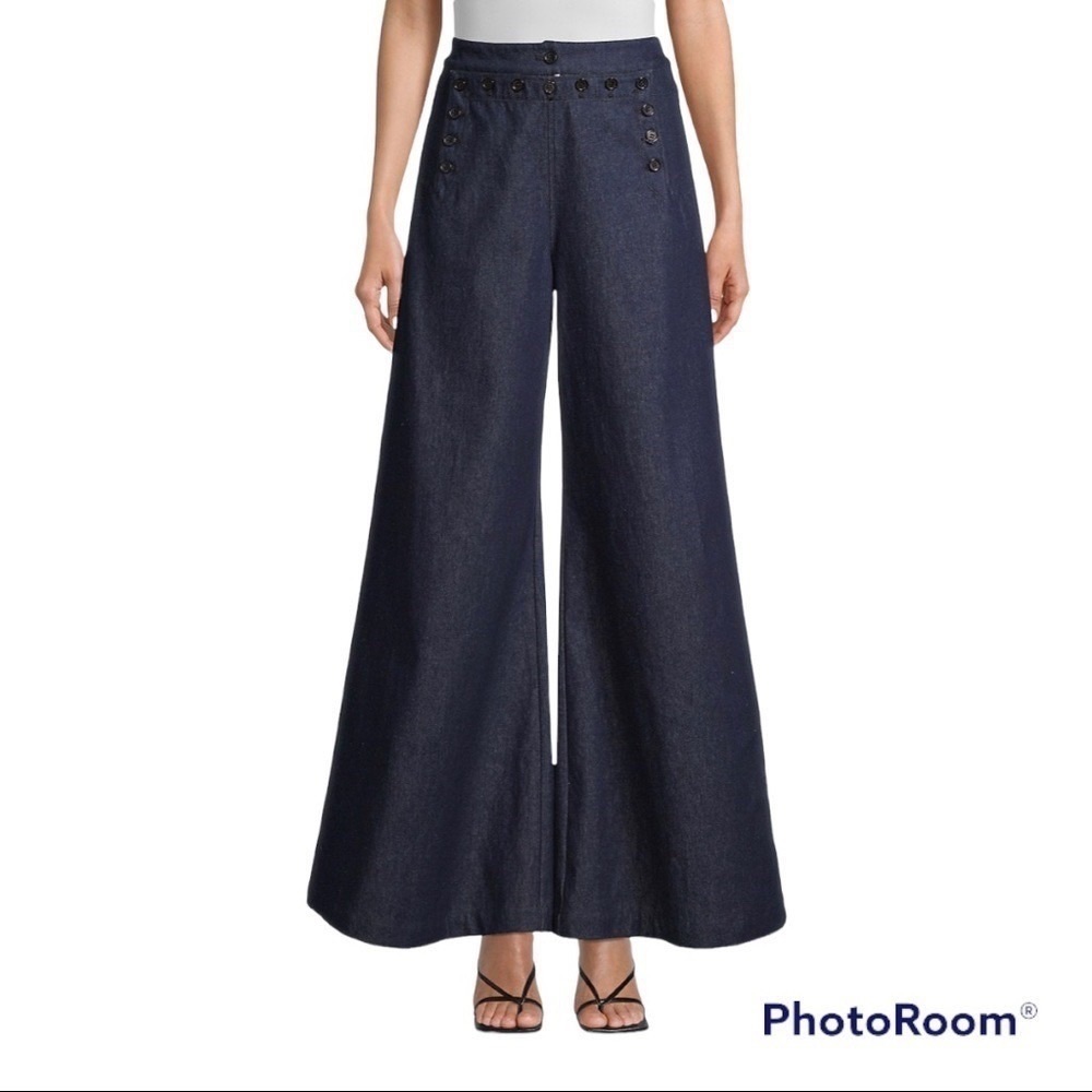 New Hope for Flowers by Tracy Reese Women’s Flared Sailor High-Waisted Pants 27